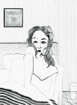 untitled in bed