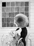 dalmation and owner
